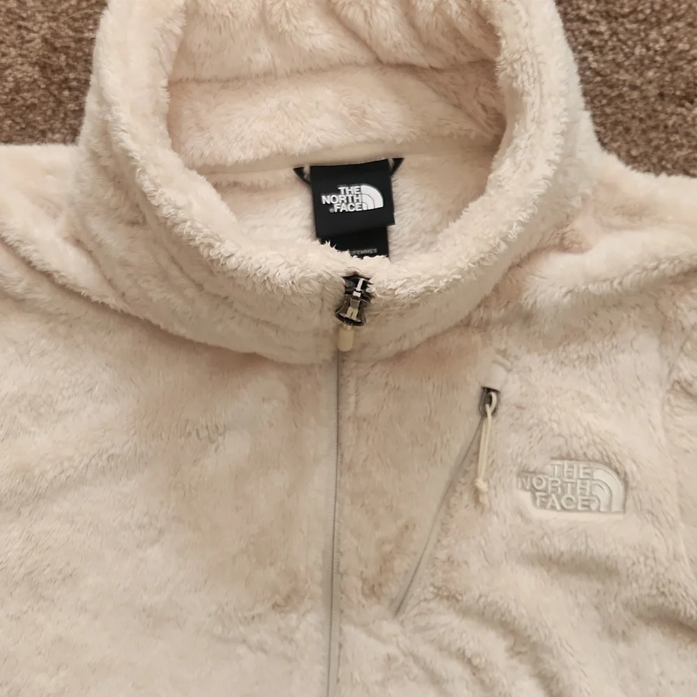 The North Face Osito Flow Fleece Full Zip - Cream - Picture 5 of 13